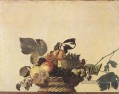 Panier de fruits Nature morte Caravaggio
